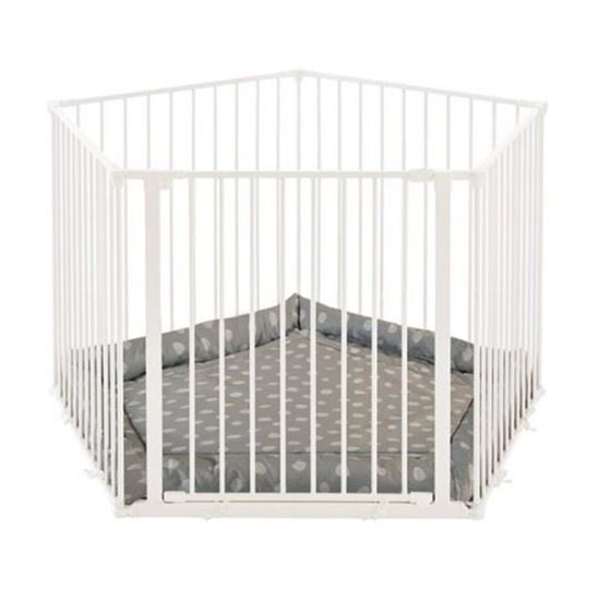Bilde av BabyDan Flex Lekegrind Park-A-Kid - Hvit