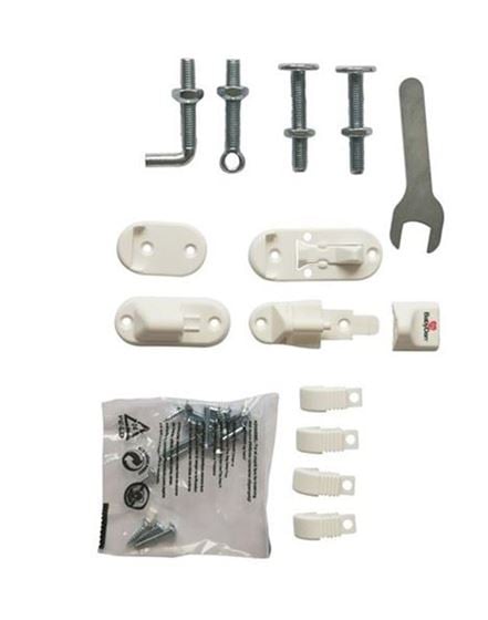 Bilde av Babydan Reservedel - Fittings til Multidan, Hvit