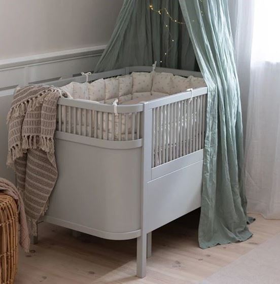 Bilde av Sebra Sengen, Baby & Junior, Stone grey