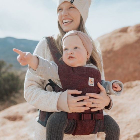 Bilde av Ergobaby Omni Aerloom Bæresele, Black Pearl