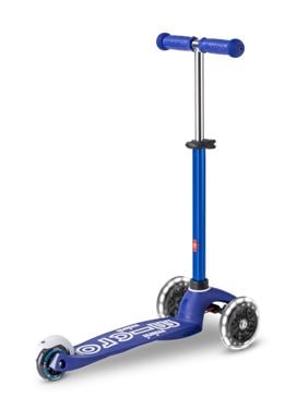 Bilde av Micro Mini Deluxe LED Sparkesykkel Barn, Blue/White