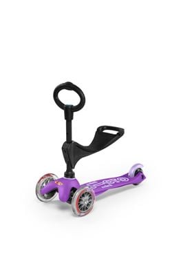 Bilde av Micro Mini 3-i-1 Deluxe Sparkesykkel Barn, Purple