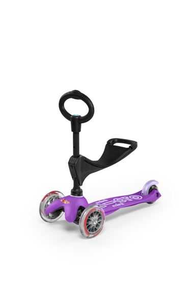 Bilde av UTGÅTT! Micro Mini 3-i-1 Deluxe Sparkesykkel Barn, Purple