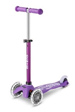 Bilde av Micro Mini Deluxe LED Sparkesykkel Barn, Magic Purple