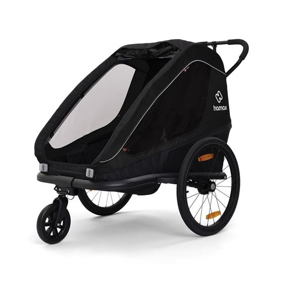 Bilde av Hamax Traveller Sykkelvogn og Barnevogn, Sort
