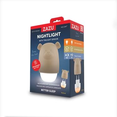 Bilde av ZAZU Nattlampe Barn - Benny, Beige