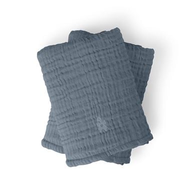 Bilde av Sebra Topper, 2 stk Blue Muslin