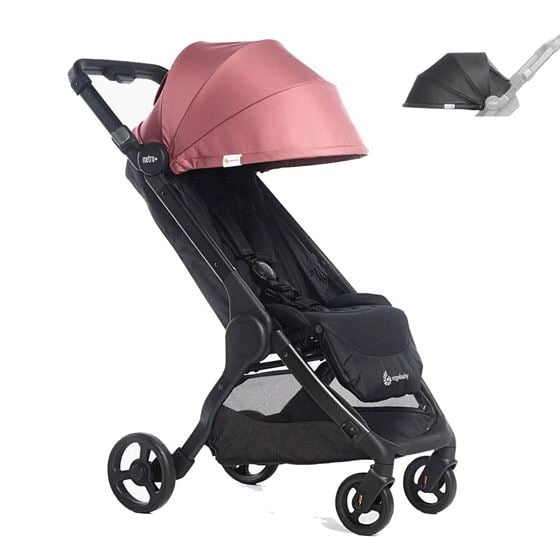 Bilde av Ergobaby Metro+ Reisevogn, Sort + Rose