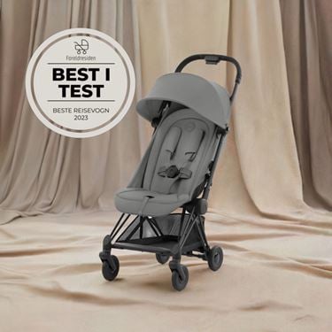 Bilde av Cybex Coya Reisevogn, Matt Black Mirage Grey Platinum