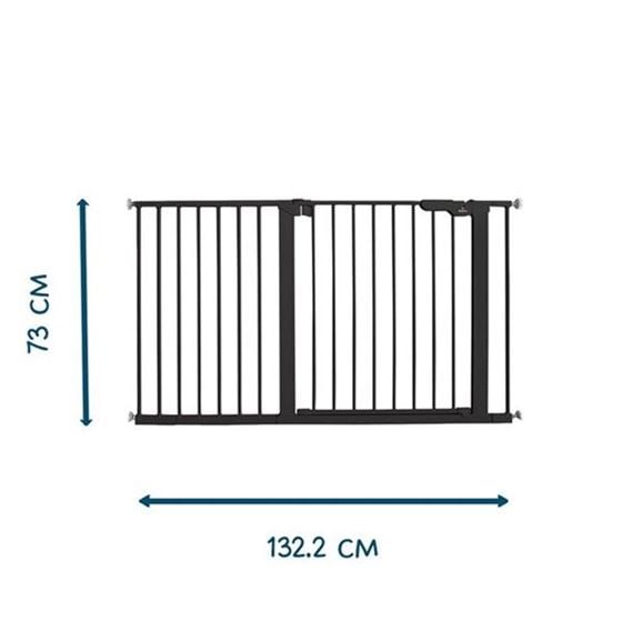 Bilde av Babydan Trappegrind Premier Extra Wide, Sort