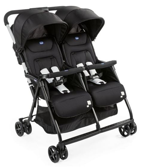Bilde av Chicco Ohlala Twin Stroller Black Night