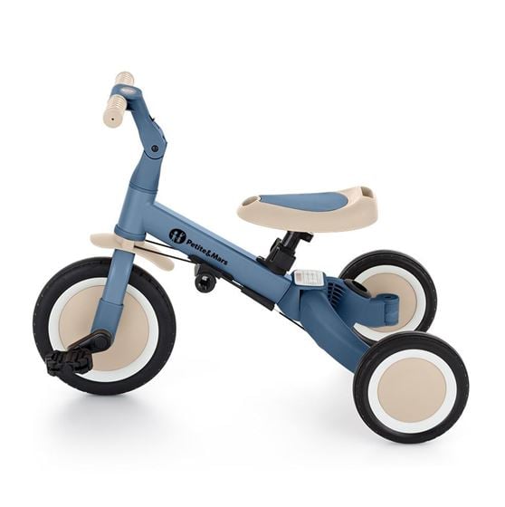 Bilde av PETITE&MARS Trehjulssykkel TURBO 5 i 1 - Ocean Blue