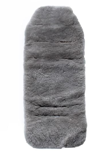 Bilde av Sagababy Lammeskinn til Vogn, Mid Grey