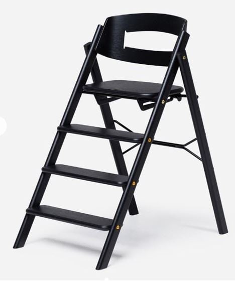 Bilde av KAOS KLAPP - Foldbar Barnestol i Eik, Sort