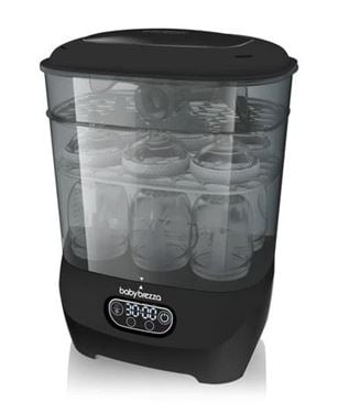 Bilde av Baby Brezza Flaskesterilisator Sort