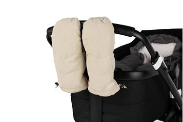 Bilde av Voksi Vognmuffer, Dark Sand Stroller Mittens