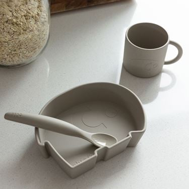 Bilde av Sebra Barneskål, Silikon, Fanto