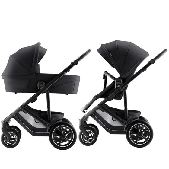 Bilde av Britax Smile 5Z Barnevogn Duovogn - Style Carbon Black