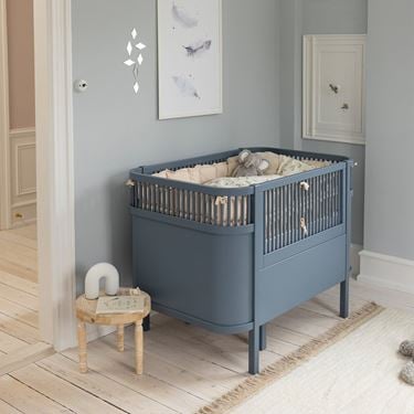 Bilde av Sebra Sengen, Baby & Junior, Forest Lake Blue