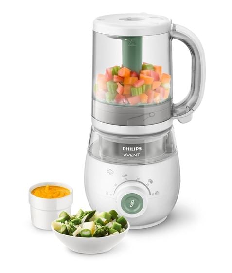 Bilde av Philips Avent Barnematmikser, 4-i-1 (Damper og blender)