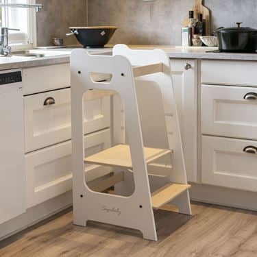 Bilde av Sagababy Kjøkkenhjelper, Original - White Wood