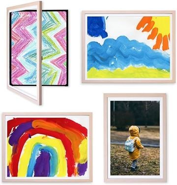 Bilde av My Little DaVinci Galleri - 4stk Ramme til Tegninger, Natur