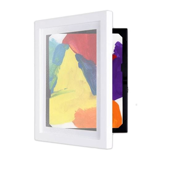Bilde av My Little DaVinci Ramme til Tegninger, A4 Hvit