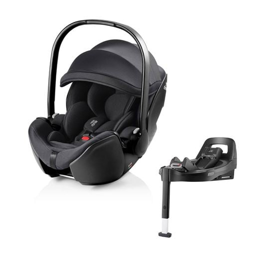 Bilde av Britax Baby-Safe Pro Roterbar Babystol med base, Classic Deep Black