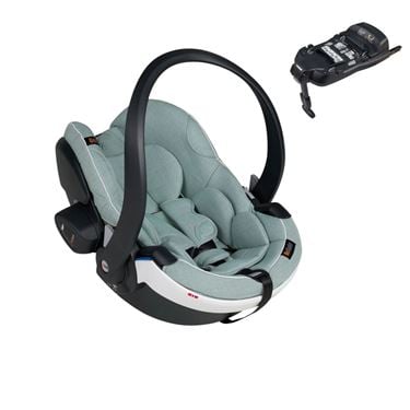 Bilde av BeSafe iZi Go Modular X2 i-Size Babybilstol med base - Sea Green Melange