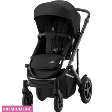 Bilde av Britax Smile 3 Sportsvogn, Space Black / Black Handle - Demo