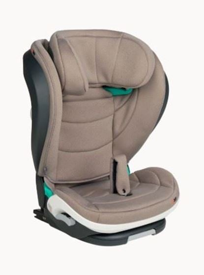 Bilde av BeSafe Flex FIX 2 Beltestol, Dark Sand Soft Breeze
