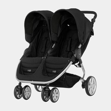 Bilde av Britax B-Agile Double Søskenvogn, Sort - B-vare