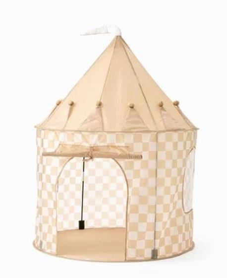 Bilde av Kids Concept Leketelt Ruter, Gul