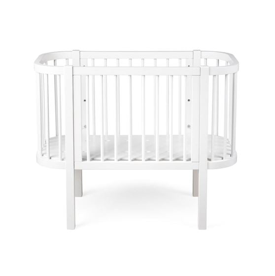 Bilde av Sebra Bedside Crib Hvit