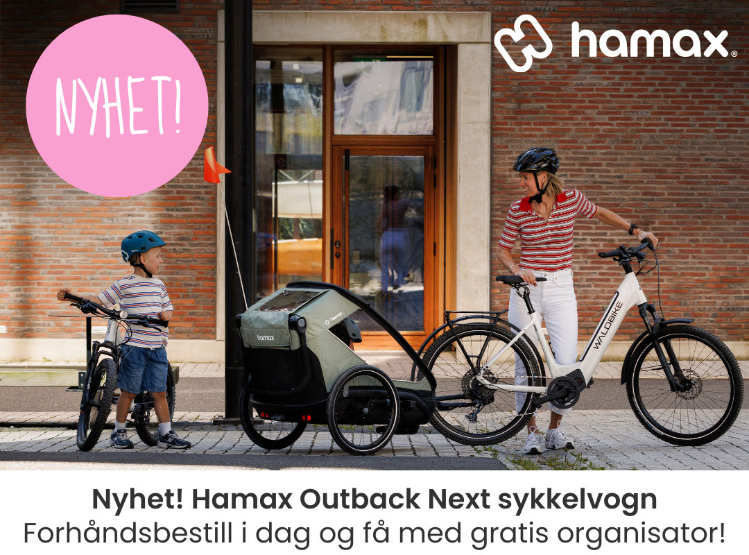 Forhåndsbestill nyheten Hamax Outback Next hos Mimmis.no
