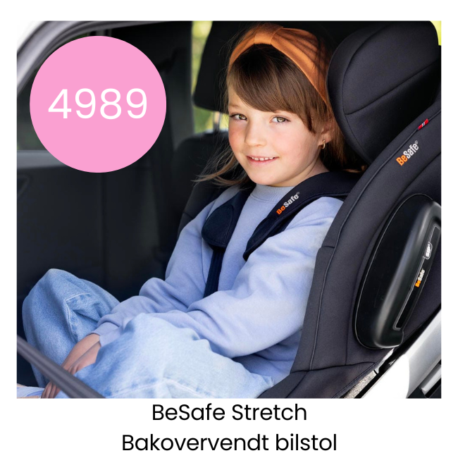 Kjøp bestselgeren BeSafe Stretch bakovervendt bilstol!