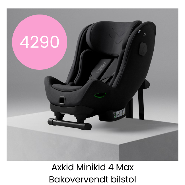 Kupp bestselgeren Minikid 4 Max fra svenske Axkid