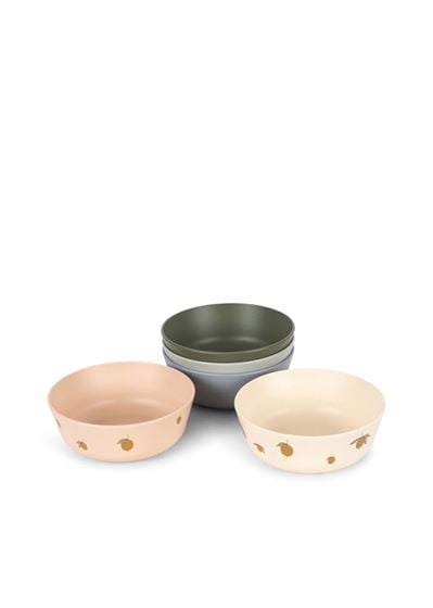 Bilde av Konges Sløjd Skåler til Barn, 5pk Sitron