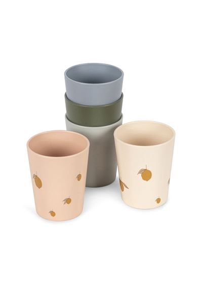 Bilde av Konges Sløjd Barnekopper, 5pk Sitron