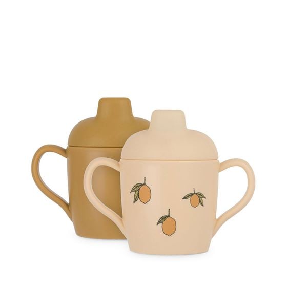 Bilde av Konges Sløjd Tutekopper til Barn, 2pk Sitron