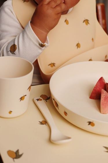 Bilde av Konges Sløjd Gavesett - Barneservice, Sitron