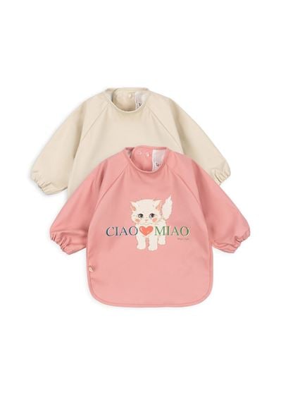 Bilde av Konges Sløjd Smekke med Ermer, 2-pk, Ciao Miao, 18-36mnd