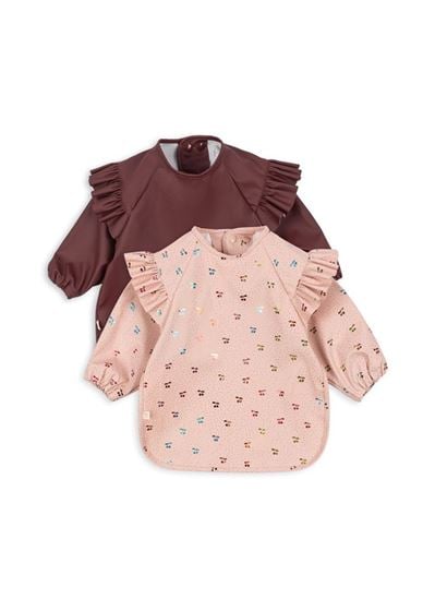 Bilde av Konges Sløjd Glitter Smekke med Ermer 2-pk Glitter,18-36mnd