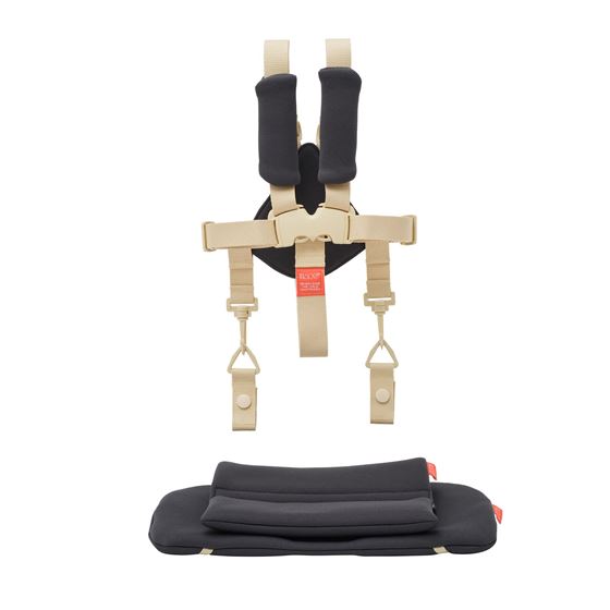 Bilde av KAOS KLAPP Junior Sele og Putesett, Sort