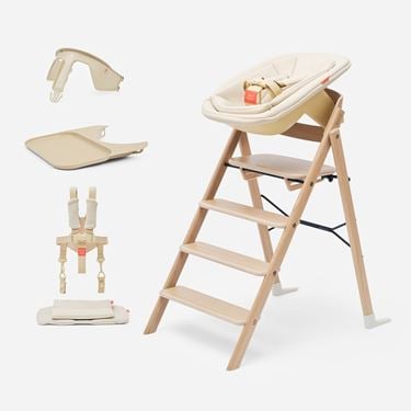 Bilde av KAOS KLAPP Barnestol, Komplett pakke Eik Sand