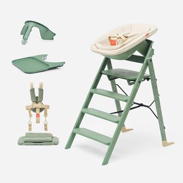 Bilde av KAOS KLAPP Barnestol, Komplett Bundle Mineral Green