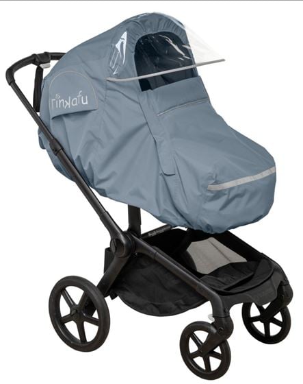 Bilde av Tinkafu Regntrekk med Skjerm, Magic Tidløs Blå Tåke