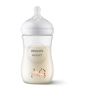 Bilde av Philips Avent Tåteflaske Natural Response - Giraffe 260ml