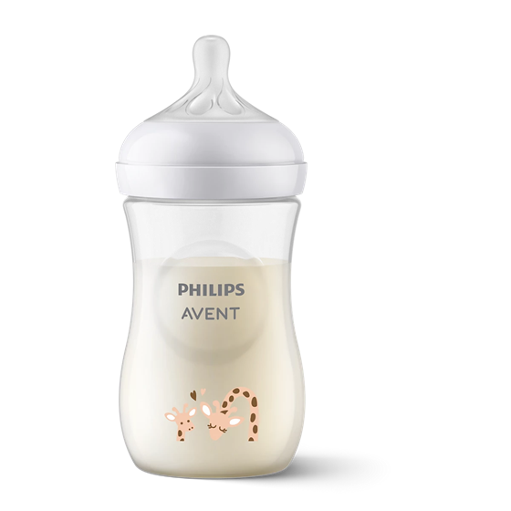 Bilde av Philips Avent Tåteflaske Natural Response - Giraffe 260ml