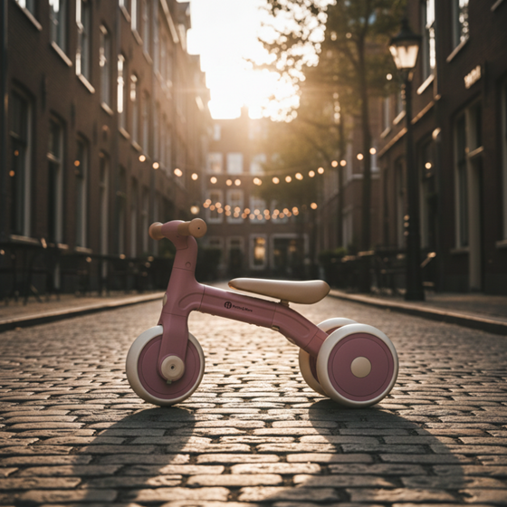 Bilde av PETITE&MARS Trehjulssykkel BINGO 3-i-1, Dusty Rose